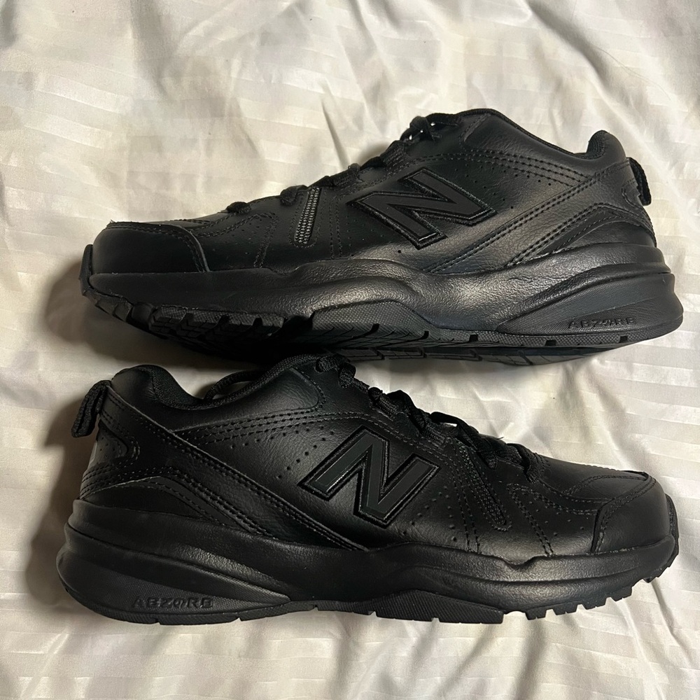 New Balance Men's Size 7 All-Black Sneakers-Slip resistant